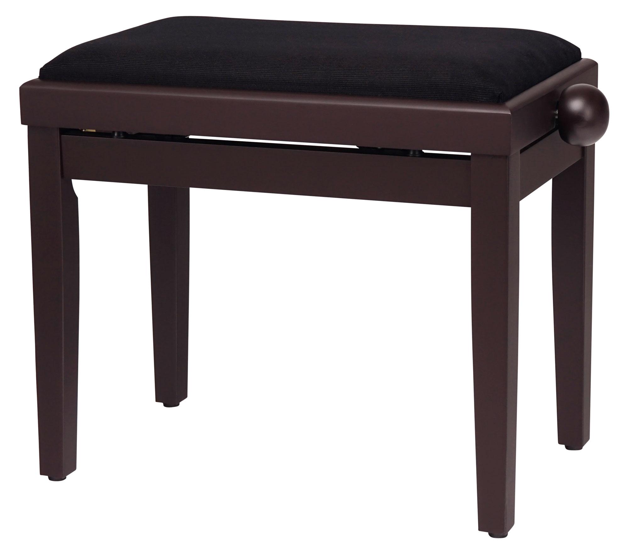 Classic Cantabile Piano Bench Rosewood Mat, solid wood